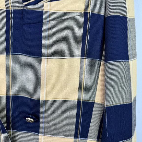 Kasper For A.S.L Double Breasted Blazer Jacket Size 12 - Picture 6 of 11